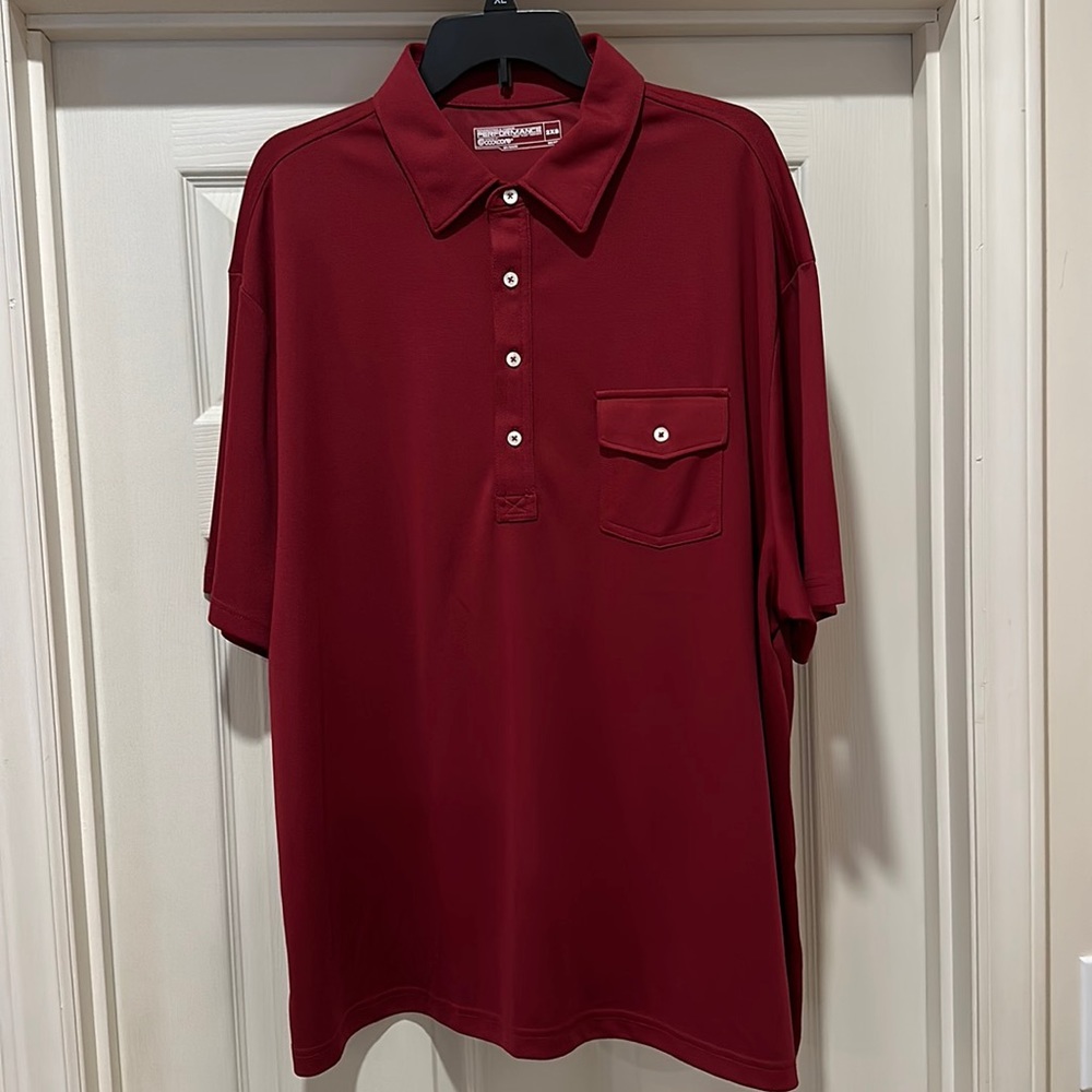 NWOT Roundtree and Yorke Performance 2XB Men’s Polo